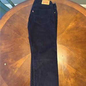 Levi's Black Corduroy Pants